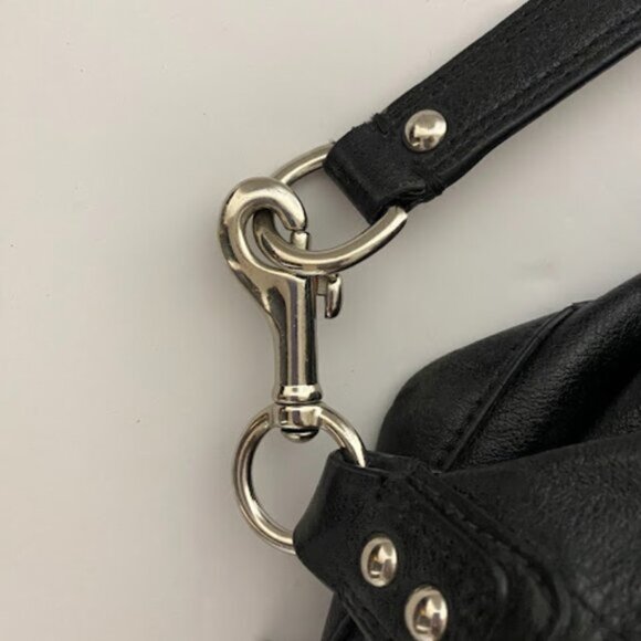Coach Black Women's Satchel Doctors Bag Shoulder Bag Large - Picture 12 of 12